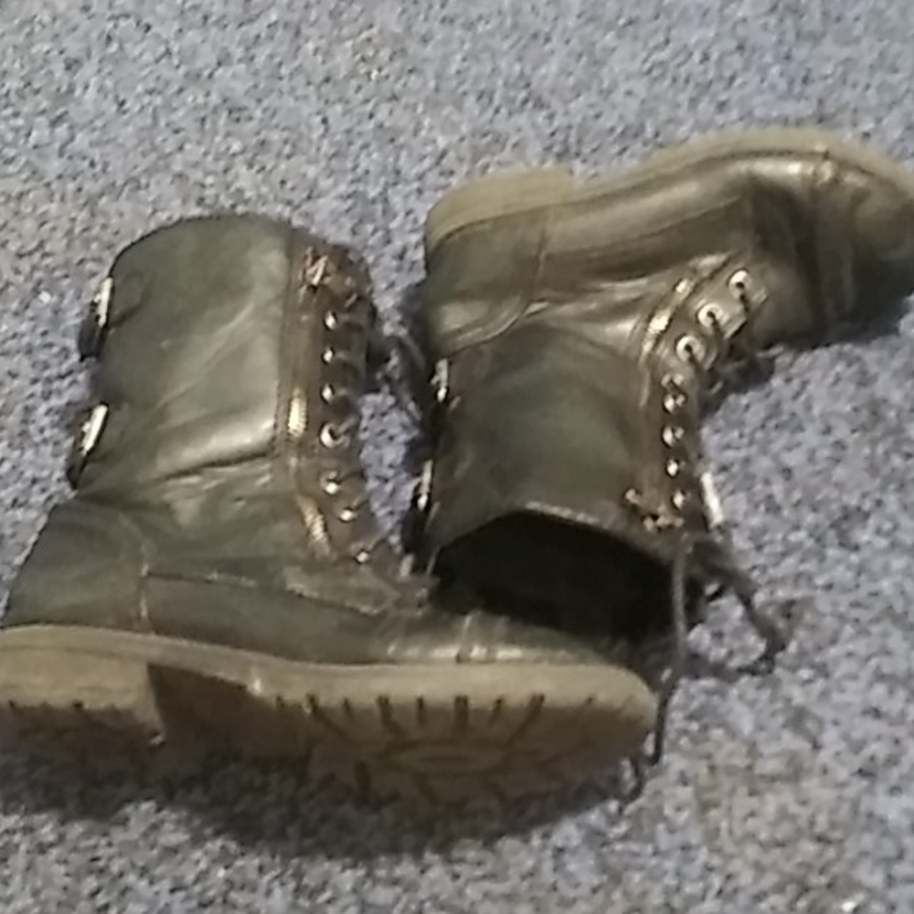 Kids Combat Boots
